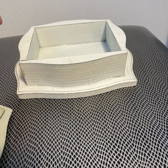 🌿$5 FARMHOUSE SHABBY CHIC Boho Trinket Box🎀 - Picture 5 of 8